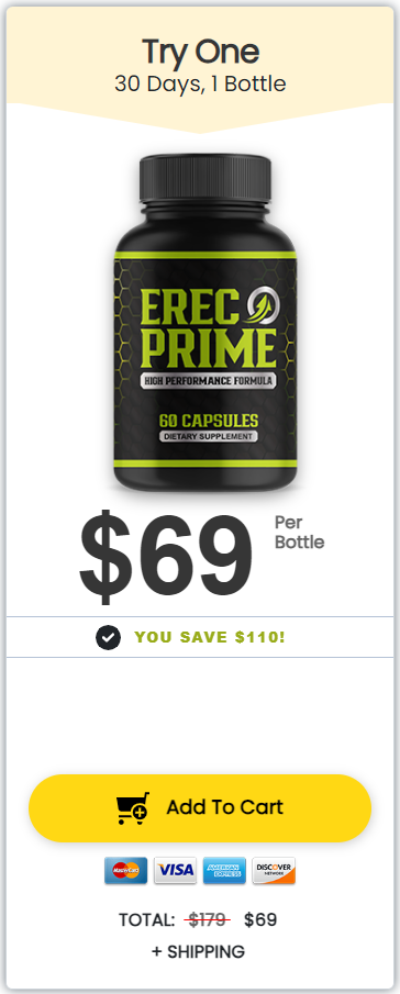 ErecPrime One Bottle Price